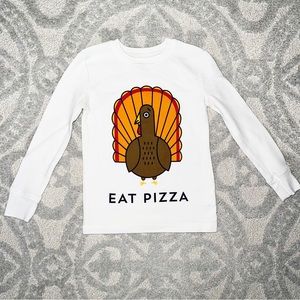 Kids Funny Turkey Long Sleeves Shirt